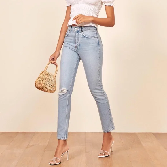 Reformation Jeans Reformation Julia High Cigarette Jeans